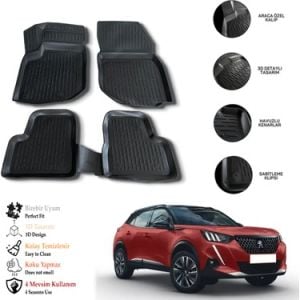 3D PASPAS PEUGEOT 2008 2020-