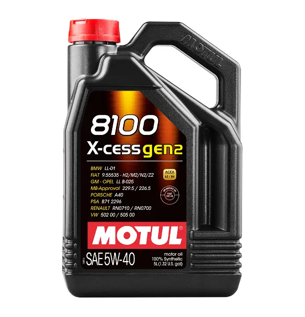 MOTUL 8100 X-CESS GEN2 5W-40_5L