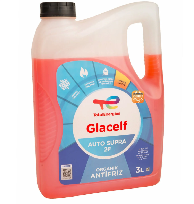 TOTAL Glacelf Auto Supra Organik Antifiriz 3LT