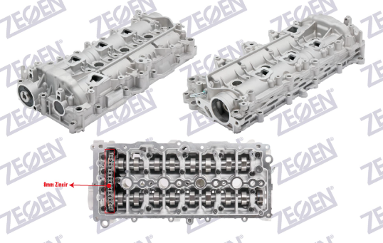 ZEGEN EKSANTRIK KAPAK KITI (8mm) PEUGEOT 208 / 301 / 308 / 3008 / 5008 / 508 / RIFTER / CITROEN C3 / ELYSEE / C5 AIRCROSS / C4 CACTUS / BERLINGO / 1.5 D (DV5)